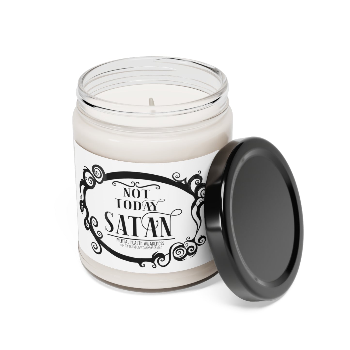 Not Today Satan - Scented Soy Candle, 9oz