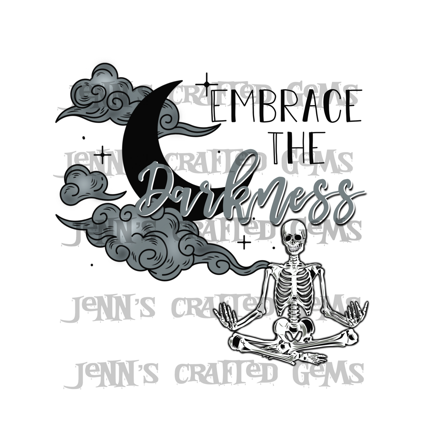 Embrace the Darkness PNG